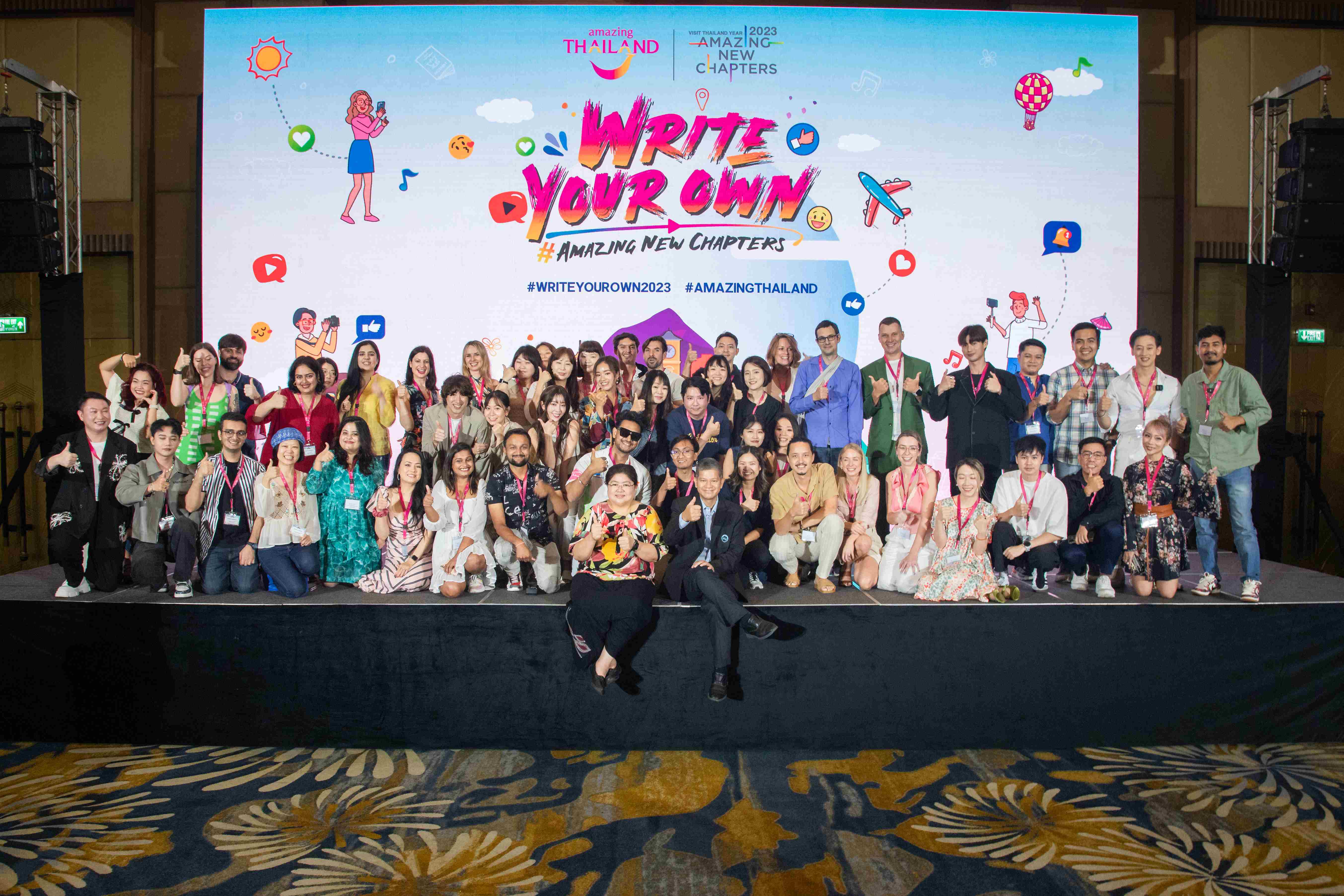 ททท. จัดงาน ‘Write Your Own Amazing New Chapters’ สร้างความสัมพันธ์เครือข่ายสื่อออนไลน์ในภูมิภาคเอเชียและแปซิฟิก ชวนเที่ยวไทย พร้อมสัมผัสประสบการณ์เปี่ยมคุณค่าและยั่งยืน